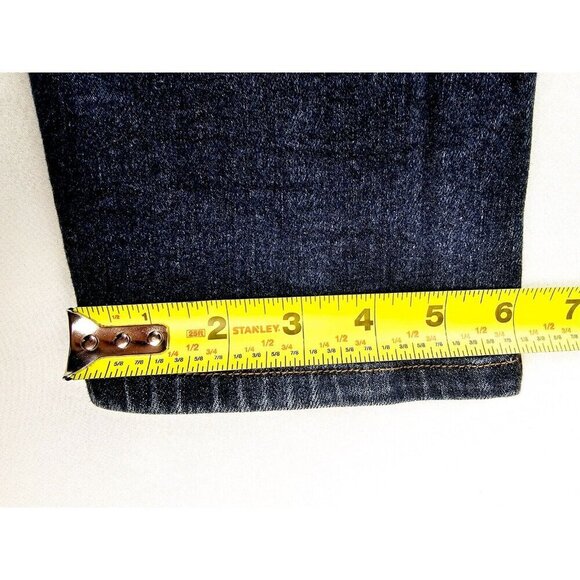 RSQ Size 30X32 Men's Relaxed Taper Blue Denim 5 Pocket Logo Tag Jeans - Picture 7 of 11